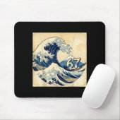 Six Seven 67 6-7 Japanese The Great Wave Off Kanag Mousepad (Mit Mouse)