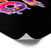 Six Seven 67 6 7 Meme Design Lustiges Eis-Drip Poster (Ecke)