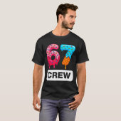 Six Seven 67 Birthday Crew Ice Cream Cake Gen Alph T-Shirt (Vorne ganz)