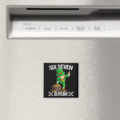 Six Seven 67 Bruh Dabbing Leprechaun St Patricks D Magnet (In Situ (Geschirrspüler))