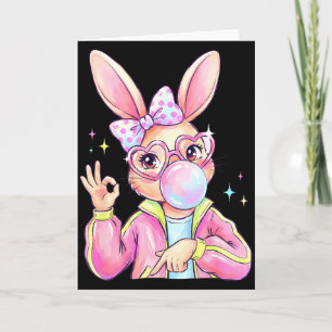 Six Seven 67 Bunny Hase Für Kinder Mädchen Jungen Karte