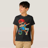 Six Seven 67 Days Of School Funny Meme Student Dab T-Shirt (Vorne ganz)