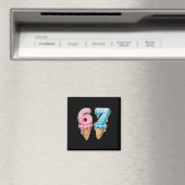 Six Seven 67 Eis Drip Sport Cool Meme Lustig Magnet (In Situ (Geschirrspüler))
