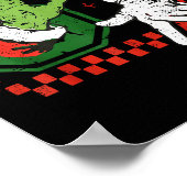 Six Seven 67 Funny Christmas Meme Humor Trendy Cou Poster (Ecke)