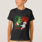 Six Seven 67 Funny Christmas Meme Humor Trendy Cou T-Shirt (Vorderseite)