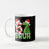 Six Seven 67 Funny Santa Bruh Christmas Meme Kaffeetasse (Links)