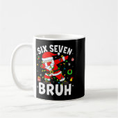 Six Seven 67 Gen Z Alpha Meme Bruh Christmas Dabbi Kaffeetasse (Links)