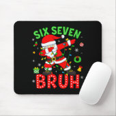 Six Seven 67 Gen Z Alpha Meme Bruh Christmas Dabbi Mousepad (Mit Mouse)