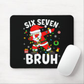 Six Seven 67 Gen Z Alpha Meme Bruh Christmas Dabbi Mousepad (Mit Mouse)