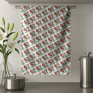 Six Seven 67 Lustiger Weihnachtsmannhut Weihnachte Geschirrtuch