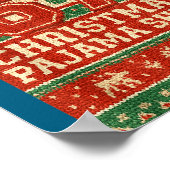 Six Seven 67 Meme 6 7 Holiday Christmas Pajamas Br Poster (Ecke)