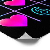 Six Seven 67 Meme 6 7 Valentines Day Heart Men Wom Poster (Ecke)