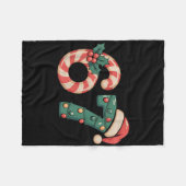Six Seven 67 Meme Christmas  Fleecedecke (Vorderseite (Horizontal))