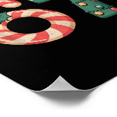 Six Seven 67 Meme Christmas  Poster (Ecke)