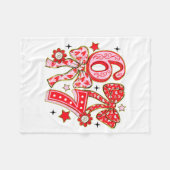 Six Seven 67 Meme Coquette Bow 6 7 Valentines Day  Fleecedecke (Vorderseite (Horizontal))