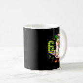 Six Seven 67 Meme Goose With Jester Hat &amp; Bead Kaffeetasse (VorderseiteRechts)