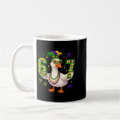 Six Seven 67 Meme Goose With Jester Hat & Bead Kaffeetasse (Links)