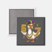 Six Seven 67 Meme Goose With Jester Hat &amp; Bead Magnet (Vorderseite/Rückseite)