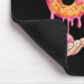 Six Seven 67 Meme Ice Cream Drip Funny Mousepad (Ecke)