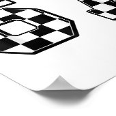 Six Seven 67 Meme Number 67  Poster (Ecke)