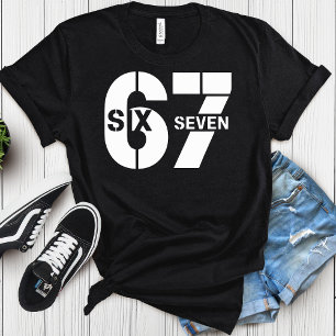 Six Seven 67 Meme - Retro Humor für 67 Fans T-Shirt
