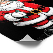 Six Seven 67 Meme Santa Math Teacher Christmas Men Poster (Ecke)