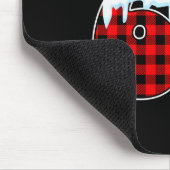 Six Seven 67 Meme Weihnachtslichter Santa Hut Häss Mousepad (Ecke)