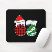 Six Seven 67 Meme Weihnachtslichter Santa Hut Häss Mousepad (Mit Mouse)