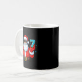 Six Seven 67 Meme Weihnachtsmann 67 Eiscreme-Drip Kaffeetasse (Vorderseite Links)