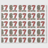 Six Seven 67 Meme Xmas Christmas Wrapping Paper Geschenkpapier (Flach)