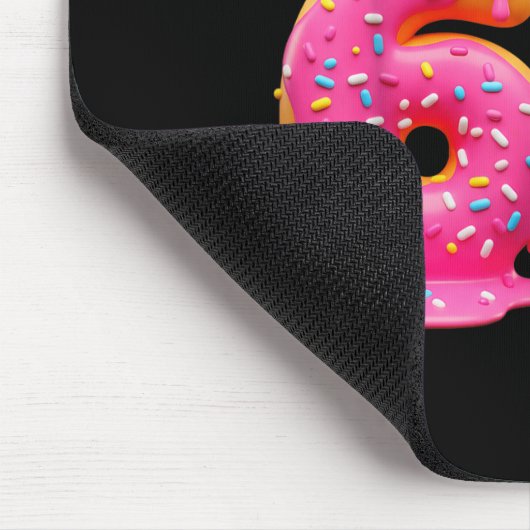 Six Seven 67 Number Meme Ice Cream Drip Gen Alpha Mousepad (Ecke)