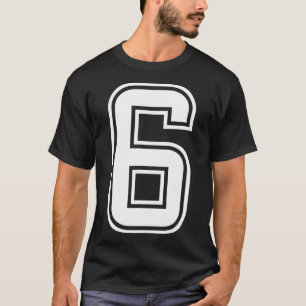 Six Seven 67 passende Zahl 7 Halloween Geburtstag T-Shirt