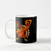 Six-seven-67-thanksgiving-meme-funny-thankful-turk Kaffeetasse (Links)