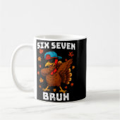 Six Seven 67 Thanksgiving Meme Funny Thankful Turk Kaffeetasse (Links)