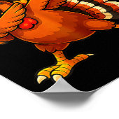 Six-seven-67-thanksgiving-meme-funny-thankful-turk Poster (Ecke)