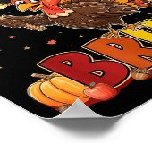 Six Seven 67 Thanksgiving Meme Funny Thankful Turk Poster (Ecke)