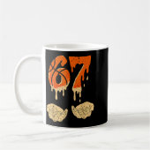 Six Seven 6 7 Gen Alpha Slang Basketball Ice Cream Kaffeetasse (Links)