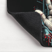 Six Seven 6 7 Ich liebe dich Handzeichen Asl Herz  Mousepad (Ecke)