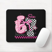 Six Seven 6 7 Leopard Checkered 67 Meme Teacher Wo Mousepad (Mit Mouse)