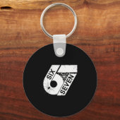 Six Seven 6 7 Meme 6 7 Halloween Costume Schlüsselanhänger (Vorderseite)