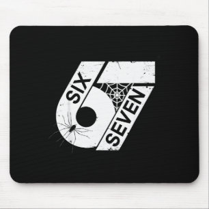 Six Seven 6 7 Meme 6 7 Halloween Kostüm _1 Mousepad