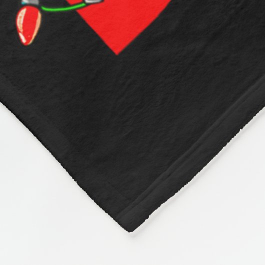 Six Seven 6 7 Meme Dabbing Gingerbread Man Christm Fleecedecke (Ecke)