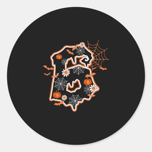 Six Seven 6 7 Meme Funny 67 Costume Design Couples Runder Aufkleber (Vorderseite)