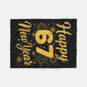 Six Seven 6 7 Meme Funny Happy New Year 67 2026  Fleecedecke (Vorderseite (Horizontal))