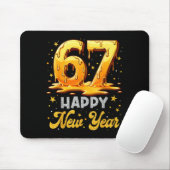 Six Seven 6 7 Meme Funny Happy New Year 67 Men Wom Mousepad (Mit Mouse)