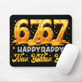 Six Seven 6 7 Meme Funny Happy New Year 67 Men Wom Mousepad (Mit Mouse)