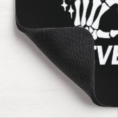 Six Seven 6 7 Meme Funny Skeleton Hands Sign Let's Mousepad (Ecke)