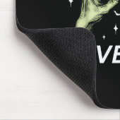 Six Seven 6 7 Meme Funny Witch Skeleton Hands Hall Mousepad (Ecke)
