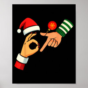 Six Seven 6 7 Meme Gen Alpha Slang 67 Weihnachten Poster