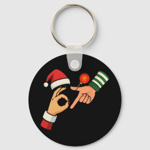 Six Seven 6 7 Meme Gen Alpha Slang 67 Weihnachten  Schlüsselanhänger